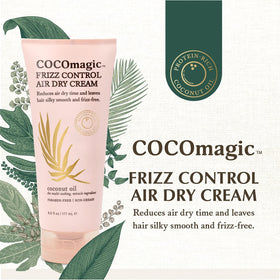 Cocomagic product in hands demonstrating easy application and control