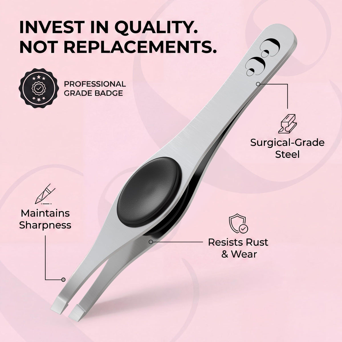 Coco's Closet textured silicone grip for steady, comfortable control