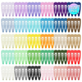 cocplok front packaging showing 120 colorful snap clips, quick-access convenience