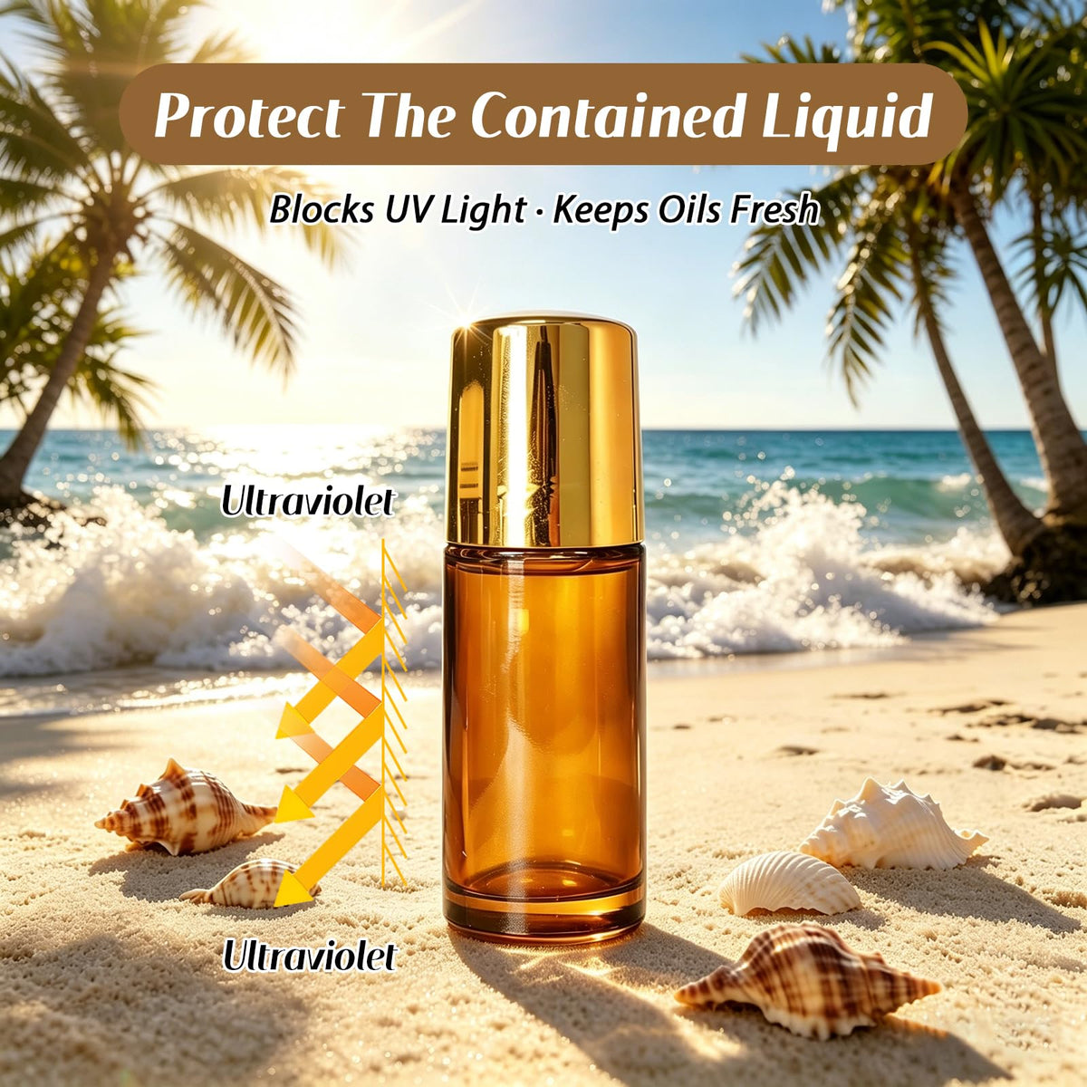 Cocurb roller in use on cheek for even oil application and soothing glide