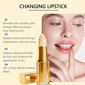 Coellyo applied on lips demonstrating personalized color change and natural boost