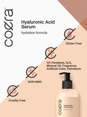 Coera serum on fingertip showing lightweight dispersion and controlled dosing
