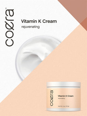 Coera jar on a bathroom shelf in lifestyle scene conveying routine use