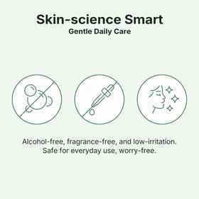 coeternal lifestyle bathroom shelf suggesting daily skincare routine
