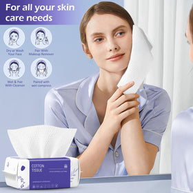 cokoness towel removing makeup gently without irritation