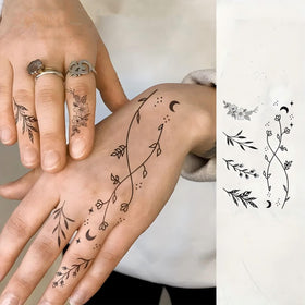 COKTAK lifestyle festival wrist tattoo adding instant costume flair