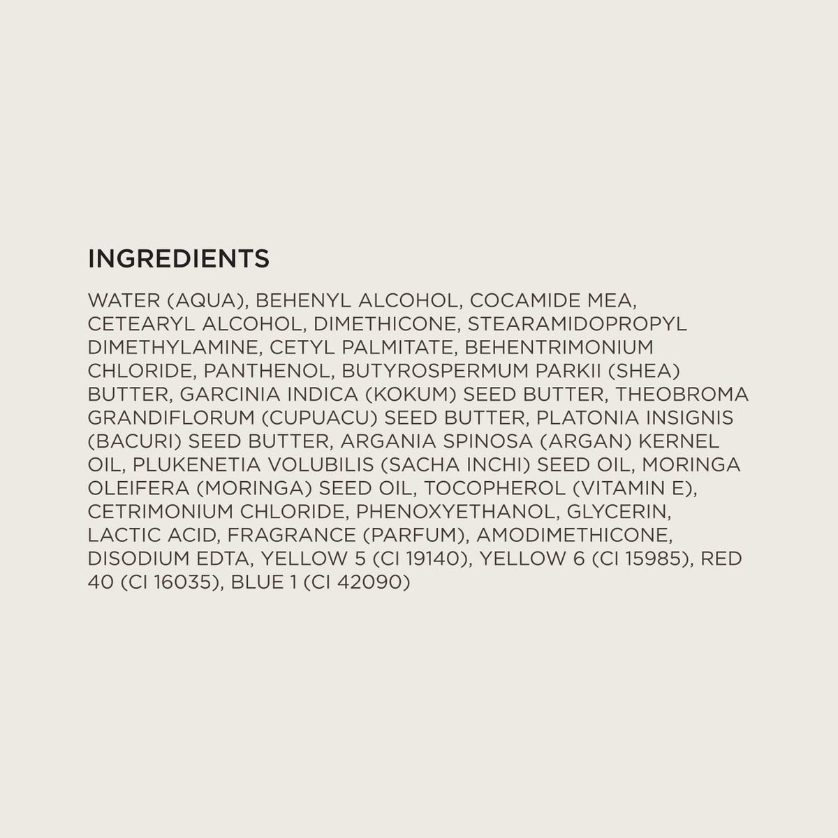 COLLEEN ROTHSCHILD label closeup showing ingredient emphasis and usage