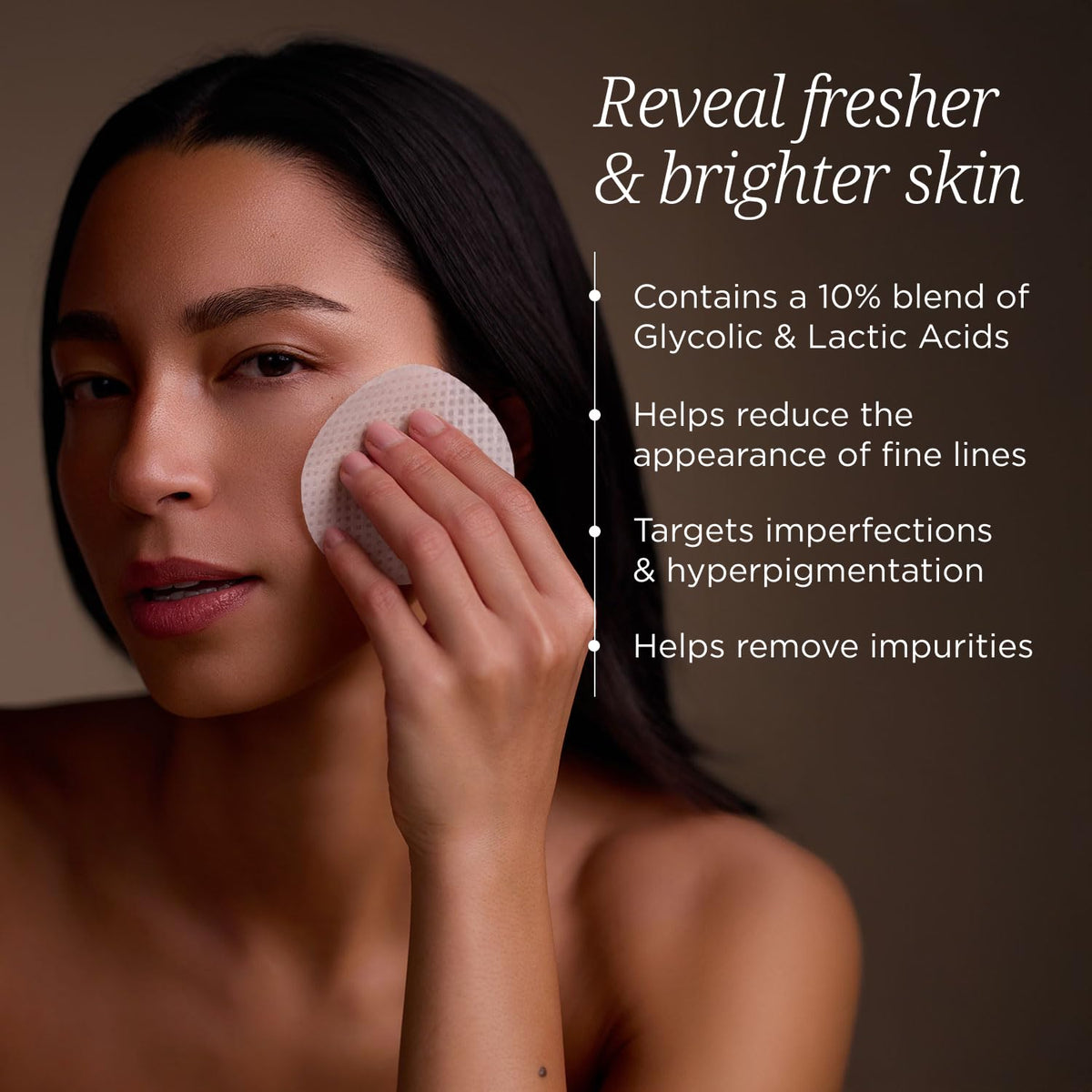 Colleen Rothschild pad with serum drip highlighting concentrated treatment benefit