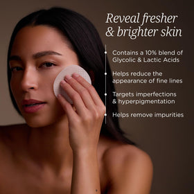 Colleen Rothschild pad with serum drip highlighting concentrated treatment benefit