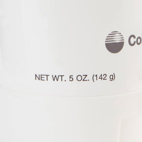 Close-up texture of Atrac-Tain cream demonstrating smooth spreadability for dry skin relief
