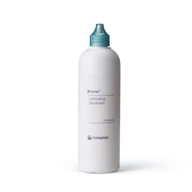Coloplast Brava spray nozzle detail for precise inside-pouch application benefit