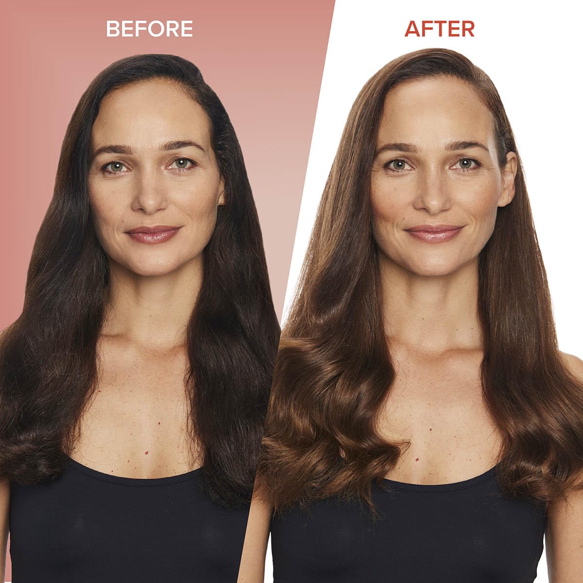 Color Oops rinsing from hair illustrating lifted dye and clearer water