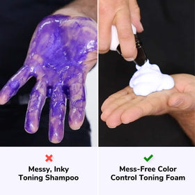COLOR WOW product on bathroom shelf in routine setting for effortless use
