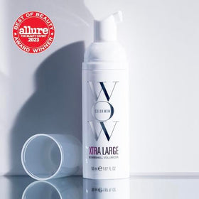 COLOR WOW foam texture close-up demonstrating airy, lightweight formula