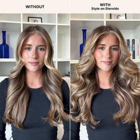 COLOR WOW close-up nozzle spraying fine mist for even lightweight coverage