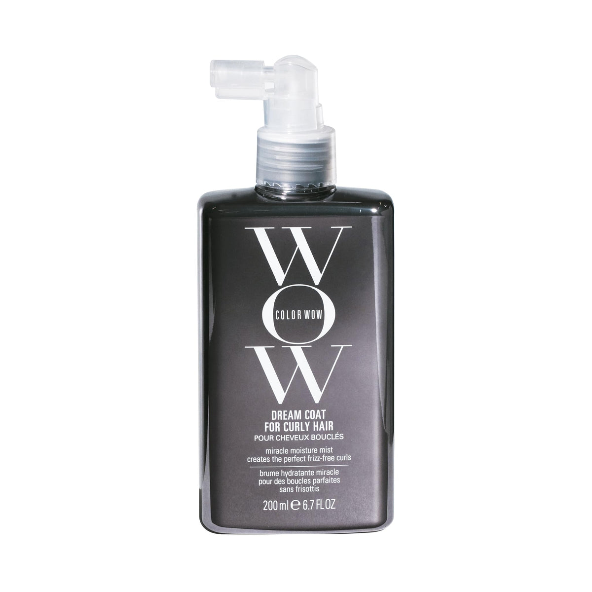 COLOR WOW front packaging showing bottle that promises defined, frizz-free curls