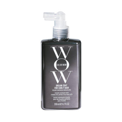 COLOR WOW front packaging showing bottle that promises defined, frizz-free curls