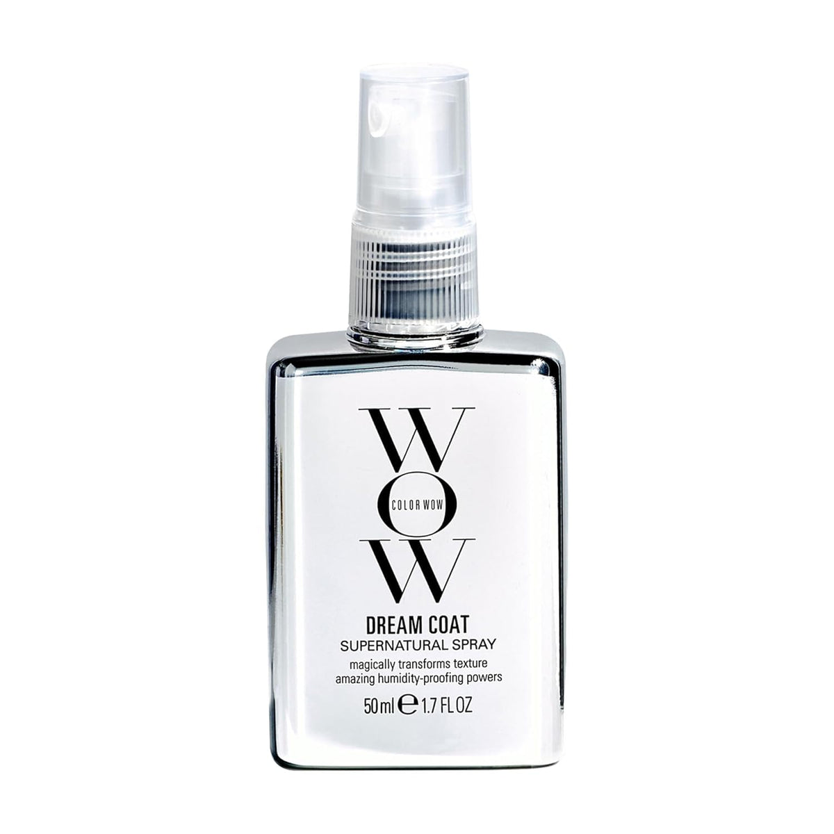 COLOR WOW front bottle image showing sleek packaging and frizz control benefit