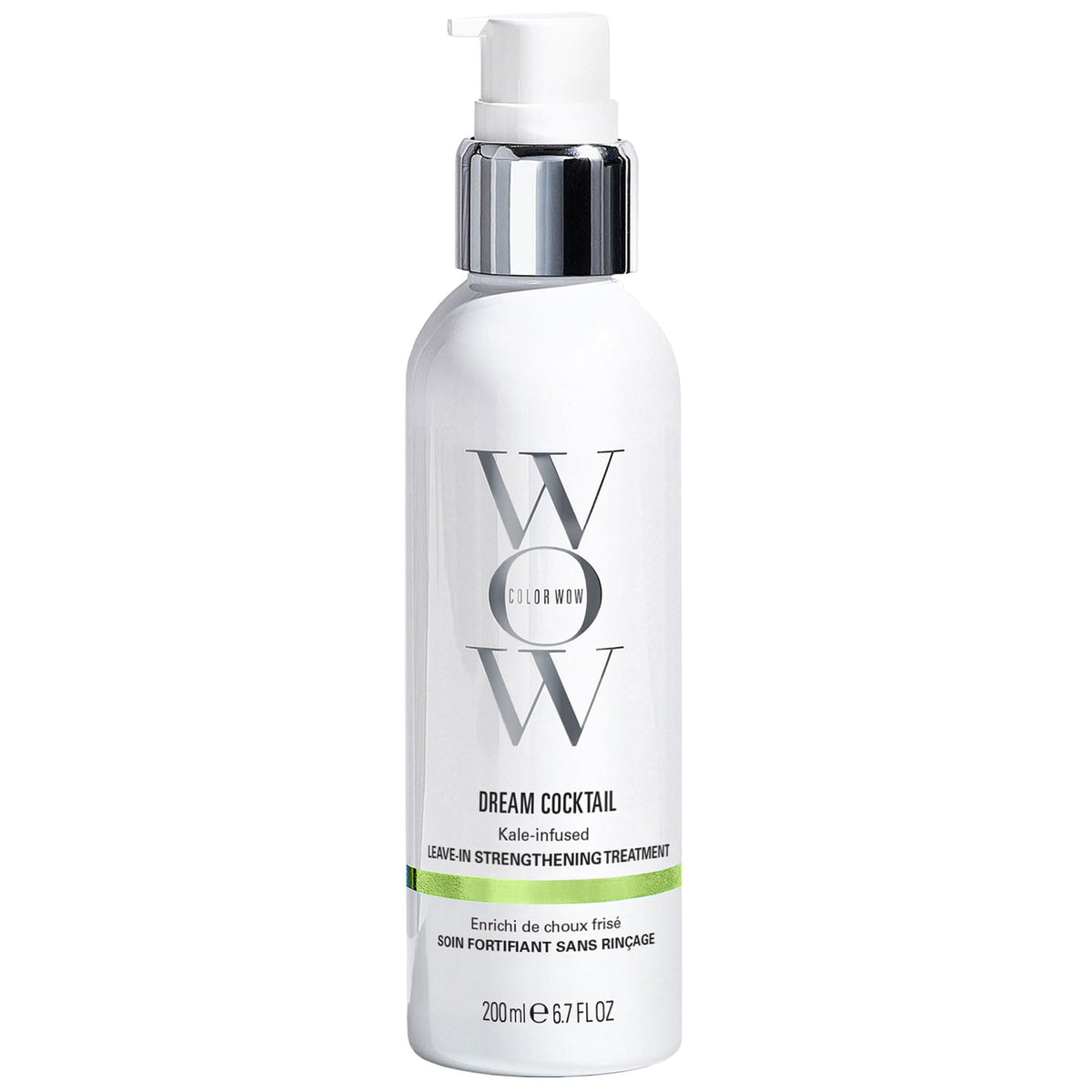 COLOR WOW front bottle view showing product and branding with clear benefit