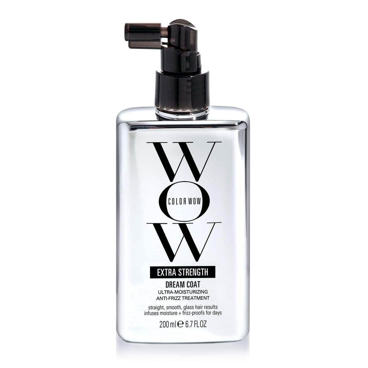 COLOR WOW front bottle showing packaging and benefit of anti-humidity protection