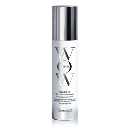 COLOR WOW front packaging showing bottle and label for quick mineral-removal benefit
