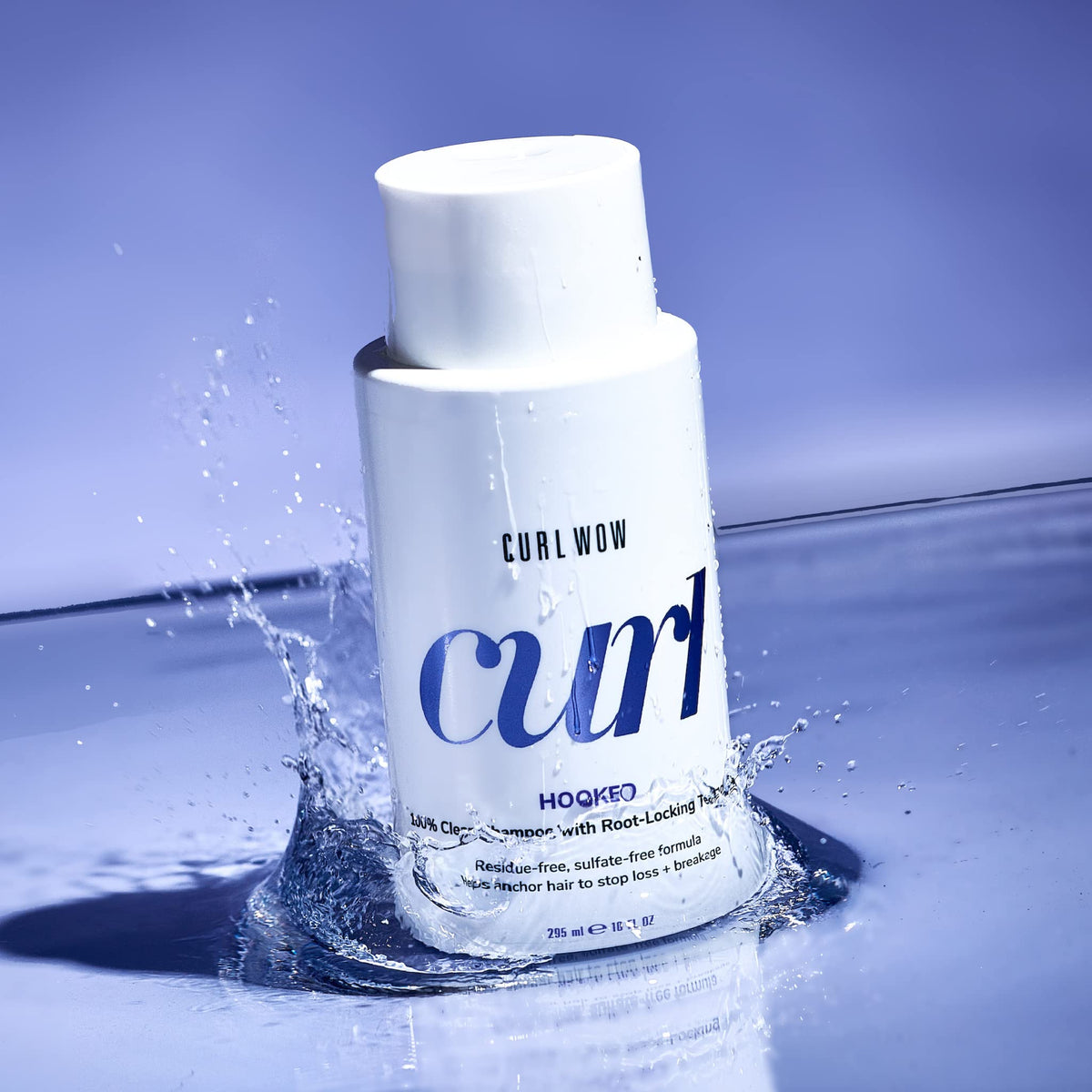 COLOR WOW rich lather close-up showing gentle foam that rinses clean