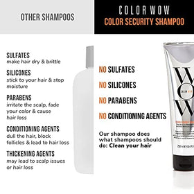 COLOR WOW label close-up highlights clean ingredients and color shield