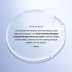 COLOR WOW product on bathroom shelf showing stylish salon-ready routine