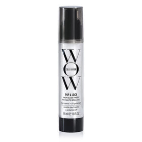 COLOR WOW bottle front view showing sleek packaging and instant shine benefit