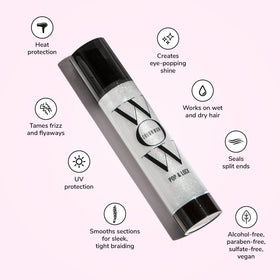COLOR WOW serum dispensed from pump highlighting precise application benefit