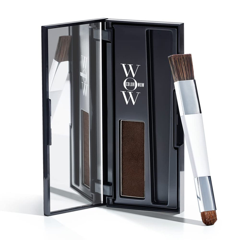 COLOR WOW front packaging showing compact and brush benefit fast touch-ups