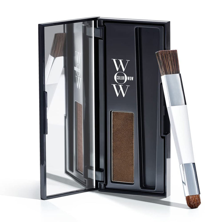 COLOR WOW front packaging showing medium brown root touch-up benefit