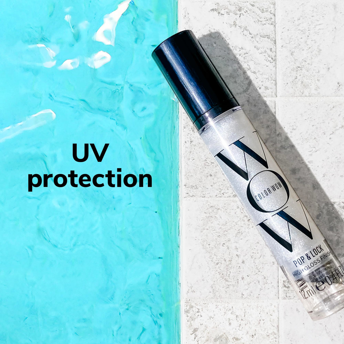 COLOR WOW clear TSA bag with minis ready for airport security convenience