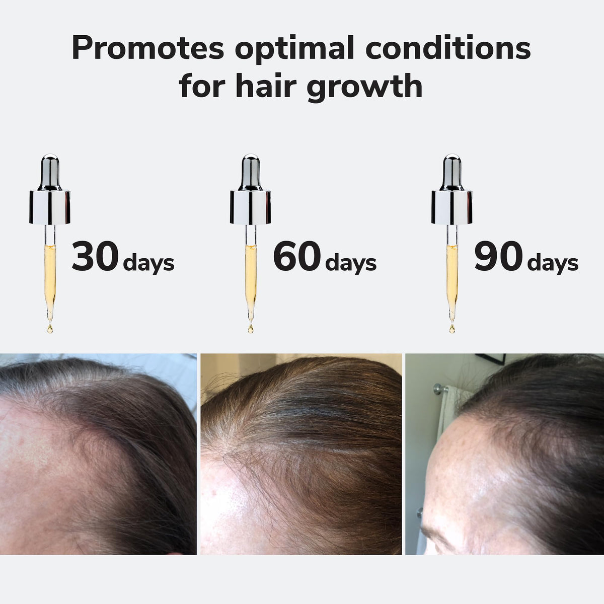 COLOR WOW serum texture on hand displaying lightweight finish and quick absorption benefit