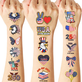 Colorato group at picnic wearing tattoos showing festive unity and photo-ready looks