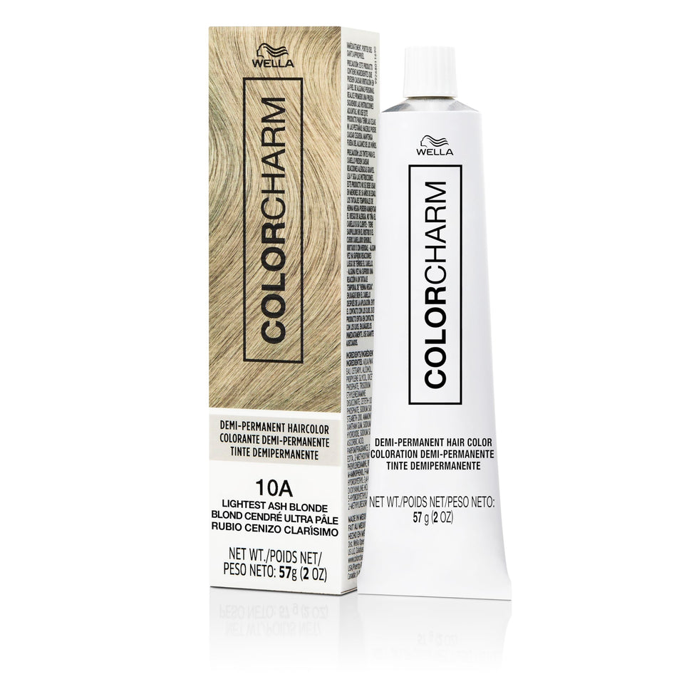 COLORCHARM 10A front packaging showing shade and benefit of cool ash tone