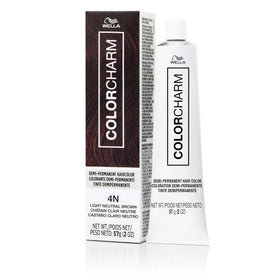 COLORCHARM front packaging showing 4N Light Neutral Brown and benefits