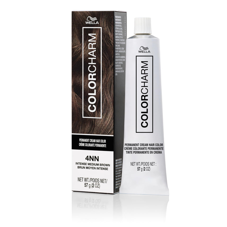 COLORCHARM front packaging showing shade 4NN and product benefits