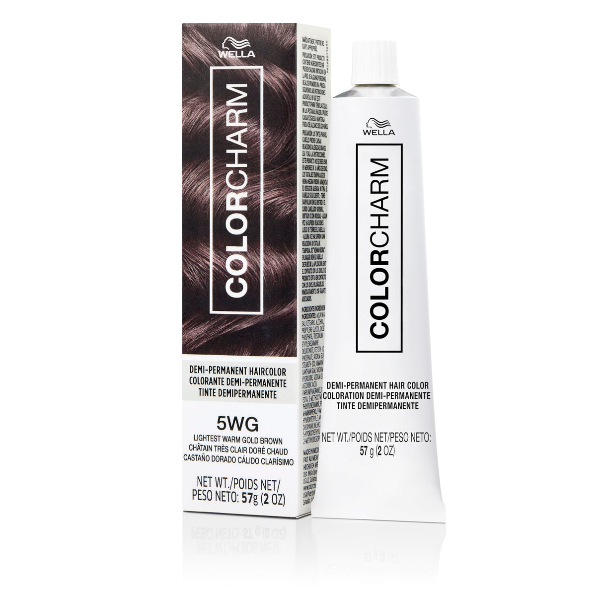 COLORCHARM 5WG front packaging showing product bottle and shade