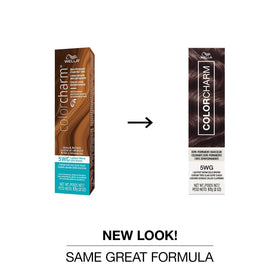 COLORCHARM 5WG cream texture close-up highlighting conditioning sheen