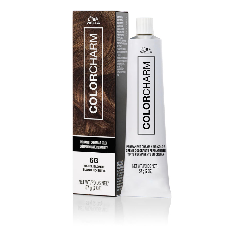 COLORCHARM front packaging showing 6G Hazal Blonde and benefits