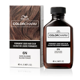 COLORCHARM front bottle showing 6N Dark Blonde and compact size for single use