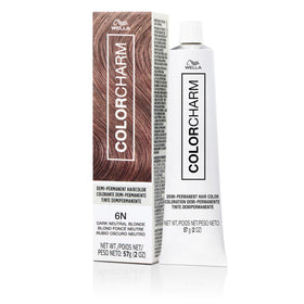 COLORCHARM front packaging showing shade 6N for neutral blonde shine and refresh