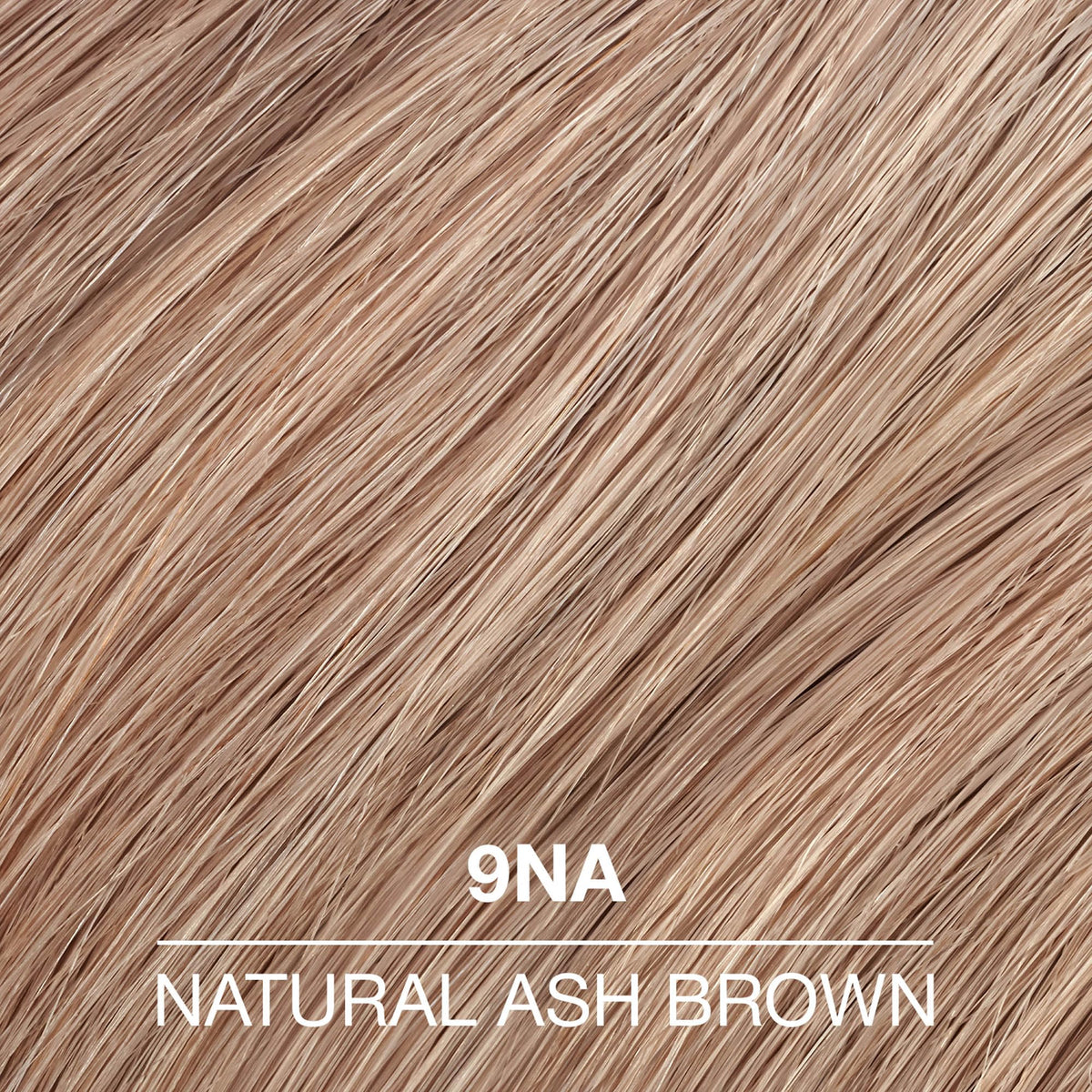 COLORCHARM applied on hair strand showing ash-blonde tone and color definition