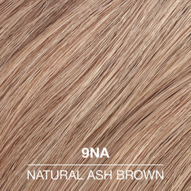 COLORCHARM applied on hair strand showing ash-blonde tone and color definition