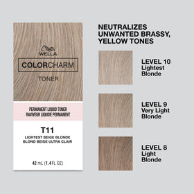 COLORCHARM application brush in use for precise salon-toning benefit