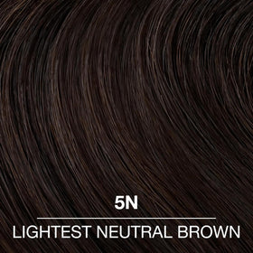 COLORCHARM applied on hair mid-lengths to show refreshed brown and added gloss