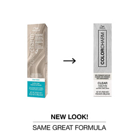 COLORCHARM clear gloss open cap showing texture and easy dispensing benefit
