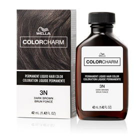 COLORCHARM front packaging 3N Dark Brown showing bottle and label benefits