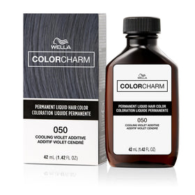 COLORCHARM front packaging showing Cooling Violet and benefits